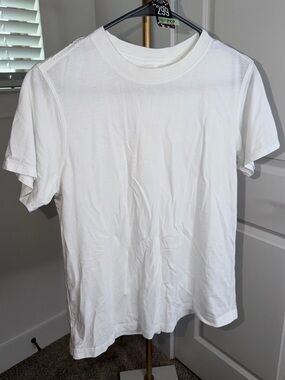 299. Lululemon All Yours Cotton T-shirt in White